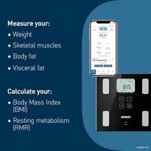 Bluetooth Smart Scale Body Composition Monitor Fat Weight Visceral Skeletal Muscle Resting Metabolism BMI Segmental Body Composition Weighing Scale With APP - BloodPressureMonitorwithBluetooth - View 4