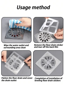 1 Pack 4pcs/2pcs/1pc Sink Drain Covers, Hair Catcher Filter Strainer, Kitchen Sink Stopper, Prevents Clogging, Household Drain Cover, Mosquito Proof Sink Strainer