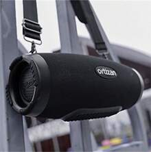 Ortizan 100W Thunderous Portable Wireless Speaker - Unleash Powerful Sound With Deep Bass, 12-Hour Playtime, Power Bank, EQ, USB, LED Lights, And Subwoofer Amplifier For Outdoor Party, Camping, And Beach Fun - 黑色 - 查看 4