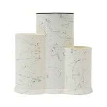 3-In-1 Knife Holder, Universal Knife Block, Knife Utensil Holder - 白色 - 查看 1