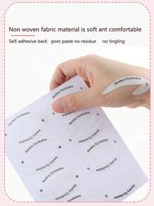 96 Stück/12 Paare Augen Make-up Schablonen, Eyeliner & Augenbrauen Schablonen Aufkleber, 4 verschiedene Designs, westliche Eyeliner & Augenbrauen Formvorlagen, Make-up Aufkleber, Make-up, günstig, Raumdekoration, Schminktisch, Reise, Schlafzimmer, Make-up Accessoires