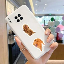 500 张金毛猎犬贴纸卷美学乙烯基贴纸高品质贴纸贴花剪贴簿、日记、笔记本电脑、保险杠、滑板、水瓶、电脑、手机贴纸可以为您的生活带来很多乐趣，是成人和儿童的完美礼物 - 彩色 - 查看 5