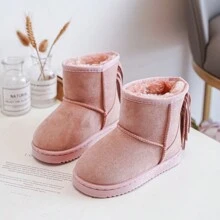 Botas con flecos informales para niños