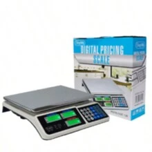 Balanza Digital 40kg Instrumento de medidas y análisis - Plateado - Ver 3