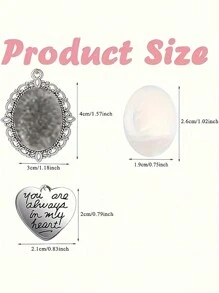 1/2Pcs Personalized Custom Bridal Bouquet Commemorative Brooch, Designed With Various Specifications Of 1/2/3 Photo Pendants, Lace Bow Faux Pearl Decoration, Metal Material Texture Full Of Fashion And Uniqueness, Personalized Beauty, Retro Elegance, Luxurious Warmth, Worn On The Chest, Bouquet