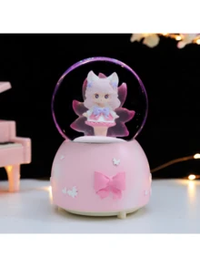 多种风格宇航员太空水晶球音乐盒，8 音乐盒，适合男士、女士、最好的朋友、有意义的生日礼物、水晶球装饰、浪漫雪花夜灯、可爱小狗水晶球音乐盒