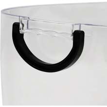 CNCEST Rice Storage Container 5L Modern Kitchen Container Food Storage Containers With Measuring Cup To Store Grains, Beans, Sugar, Flour Food Storage Box, Black - Black - View 11