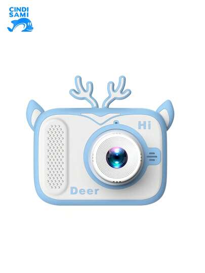 Cámara infantil Fawn Mini cámara digital HD,Regalos navideños para niños