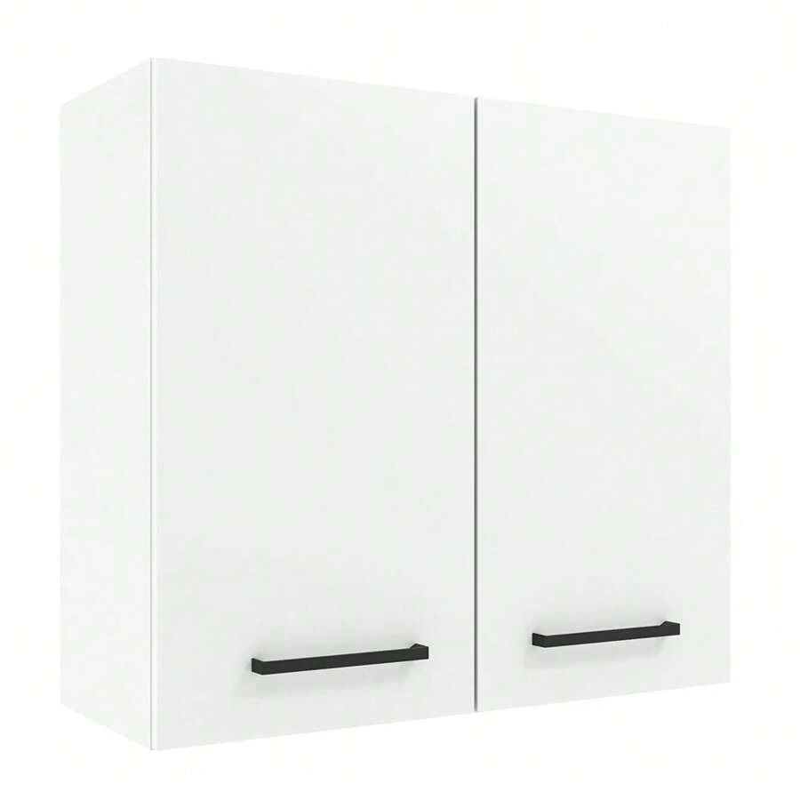 Gabinete Superior Armario Madesa Agata 70cm 2 Puertas Color Blanco - Blanco - Ver 1