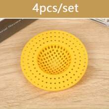 1pc/4pcs/8pcs/10pcs Sink Drain Filter And Hair Catcher - Essential Accessory For Kitchen And Bathroom, Plastic Food Waste Stopper. Multi-Color Option, Anti-Clogging And Anti-Insect Net, Easy To Clean . - Multicolor - View 13