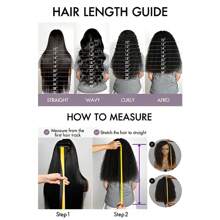 Pelucas de cabello humano sin pegamento de 26 pulgadas, prearrancada/cortada, para usar y usar, densidad de 250, pelucas con cierre de encaje de 5x5 Hd, pelucas de cabello humano con ondas corporales, pelucas frontales de encaje Hd para mujeres, pelucas frontales - Natural y Negro - Ver 12