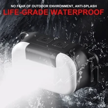 LED Headlamp, Flip 180° Adjustable Multi Head Lamp For Runners, Camping, Hiking - Black - View 7