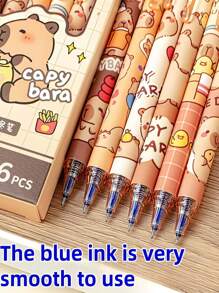 1 حبة / 3 حبات / 6 حبات أقلام قابلة للمسح قابلة للنقر (6 حبات في علبة)، مجموعة ألوان عشوائية، قرطاسية إبداعية عالية الجودة للطلاب، أقلام كرة قابلة للمسح بسهولة وتصميم جذاب ، حبر أزرق، طقم قرطاسية هدايا للعودة إلى المدرسة ، للامتحان واستخدام المدرسة ، قلم تأشير للدراسة في الفصل ،وتسجيل الدفتر