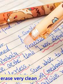 1 حبة / 3 حبات / 6 حبات أقلام قابلة للمسح قابلة للنقر (6 حبات في علبة)، مجموعة ألوان عشوائية، قرطاسية إبداعية عالية الجودة للطلاب، أقلام كرة قابلة للمسح بسهولة وتصميم جذاب ، حبر أزرق، طقم قرطاسية هدايا للعودة إلى المدرسة ، للامتحان واستخدام المدرسة ، قلم تأشير للدراسة في الفصل ،وتسجيل الدفتر