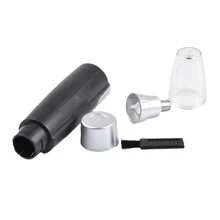 男士电动鼻毛修剪器，鼻毛和耳毛修剪器，黑色 - 銀色 - 查看 3