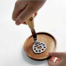 1pc Stainless Steel Mini Potato & Pumpkin Masher - Manual Kitchen Gadget, Create Perfect Smooth Mashed Potatoes, Taro & More - Essential Cooking Tool - Silver - View 5