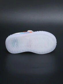 1 Pair New Style All-Season Children Shoes:1 Pair White & Shoes; 1 Pair Light-Up Sneakers; 1 Pair Kids Sports Shoes; 1 Pair Canvas Sneakers For Boys; 1 Pair Toddler PU Leather Comfortable Neutral Baby Shoes; 1 Pair Stylish& Fashionable Casual Wear Kids Shoes, Insole Length 13-18.3cm