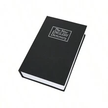 1 件逼真的书籍保险箱，金属盒硬币银行，隐藏式桌面储物盒，经典书籍保险箱 - 彩色 - 查看 16