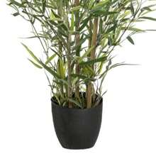 Well Home WELLHOME - Planta artificial de Bambú H.90cm con maceta ideal para decoración - Verde - Ver 6