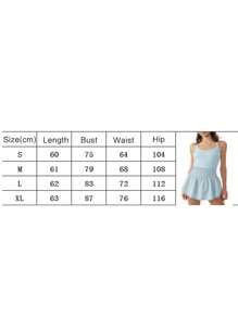 Women's Tennis Dress Skorts Underneath Solid Color Sleeveless Athletic Dresses Workout Golf Dress