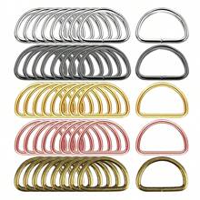 30/60/100 Pcs D-Ring Metal Buckles Sewing Accessories Suitable For Wallet/Bag/Handicraft/Collar DIY - One Size - View 9