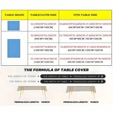1pc Marble Patterned Digital Printed Tablecloth, Rectangular Polyester Tablecloth, Waterproof And Oil Resistant, Easy To Clean, Suitable For Dining Tables, Home Decoration, Picnics, Holiday Parties, Both Indoor And Outdoor Use - Multicolor - View 4