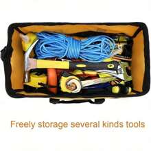 16 Inch Multifunctional Tool Bag - Heavy Duty, Waterproof, For Household, Office & Workshop,Boho Vibes - Variant1 - View 7