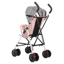 Portable, Foldable And Lightweight Dog Cart, Load Capacity Up To 22 Kg, 45 X 67 X 100 Cm - Hồng - Xem 5