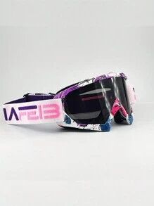 Nafeib Unisex PC Lens Motocross Riding Goggles,Dirt Bike Goggles, Motorcycle Goggles ATV Goggles Ski Goggles Windproof Glasses Racing Goggles,Winter Outdoor Sports Protective Eyewear, Windproof Sandproof Goggles For Ordinary Decorative Use,Valentine's Day Gifts, Skiing Snow Windproof