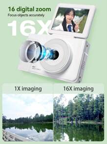 H12 CCD Digital 48 Million HD Camera Intelligent Anti-Shake Zoom HD Sports Camera 32G + Memory Card