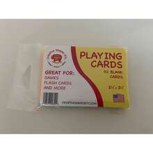 Playing Cards - 2.5" X 3.5" Blank Assorted Color - Multicolor - View 1