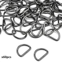 30/60/100 Pcs D-Ring Metal Buckles Sewing Accessories Suitable For Wallet/Bag/Handicraft/Collar DIY - One Size - View 18