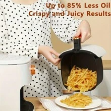 INTETEIN 4L Mechanical Air Fryer - User-Friendly Multi-Functional Kitchen Companion For Healthy, Easy Cooking & Diverse Cuisine With Air Fryer Paper Free Gift - Xem 7