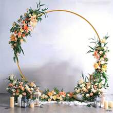 New Cross-Border Wedding Metal Ring/Heart-Shaped Arch Balloons/Flower Stands, Suitable For Birthday, Wedding, Valentine's Day Proposal, Bridal Shower, Anniversary Party Decoration, Wedding Decor, Home Decor, Room Decor Party Favors Bride Gifts Graduation Birthday Decorations Party Decorations Bachelorette