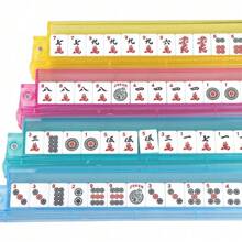 American Mahjong Set 166 Tiles 4 Colors Pushers/Racks Mah Jongg Set W/Soft Bag - 1 - Xem 7