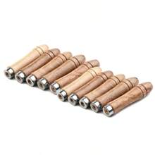 de Lima de madera, reemplazo de Collar de Metal fuerte para herramienta de artesanía de archivo, raspado de madera, pulido de carpintería, a prueba de óxido, 9cm, 10 piezas MDQY - 10 unidades - Ver 7