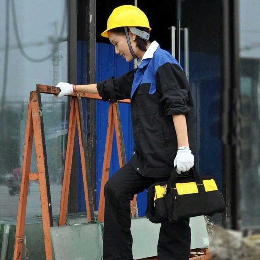 16 Inch Multifunctional Tool Bag - Heavy Duty, Waterproof, For Household, Office & Workshop,Boho Vibes - Variant1 - View 1