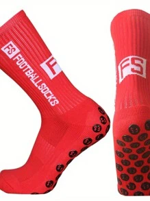 2 pares de calcetines deportivos para hombre, calcetines de baloncesto y fútbol, opciones de varios colores, antideslizantes, gruesos, que absorben la humedad, con suela acolchada duradera para gimnasio