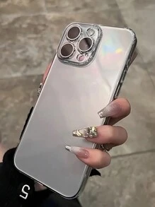 透明手机壳透明超薄软壳iPhone16Promax手机壳适用于苹果15Pro简约高级13/12全覆盖防摔14新款男女生11/X/Xr/7/8Plus防水防震防刮 - 無色 - 查看 4