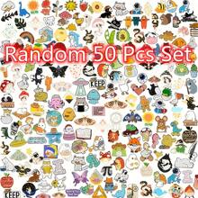 50/30/20/10 件随机混合珐琅胸针散装套装，翻领徽章，卡通植物珐琅别针套装，趣味纽扣别针饰品，适用于背包、衣服、帽子、夹克装饰礼物（颜色/图案随机） - 圖案 - 查看 12