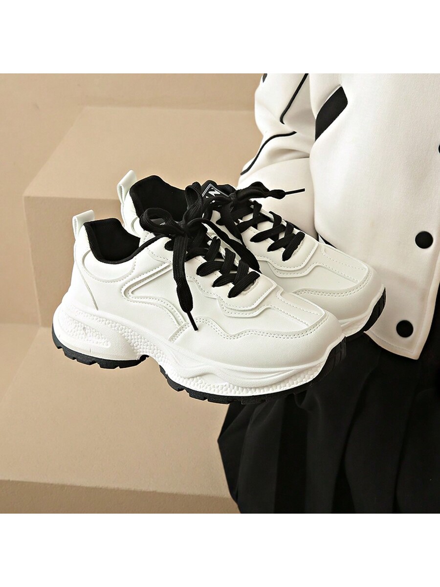 أحذية نسائية كاجوال جديدة ذات بطانة سميكة، أحذية ر...