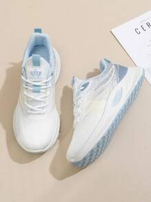 1 para damskich, wiosennych, nowych, koreańskich, oddychających, dzianinowych trampek z kolekcji 2025, modne, studenckie, sportowe, codzienne buty do biegania