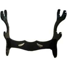 1pc Show Shelf ,12.5cm Magic Wand Stick Rack Show Shelf ,1pc 13cm Knife Toy Rack Show Shelf,Christmas Halloween Decoration Halloween Christmas Holiday Dress Up Gift Stick Rack, Wizard Wand Stage Show Wand Movie Simulation Stick Rack Gift, The Perfect Gift For Halloween - Black - View 4