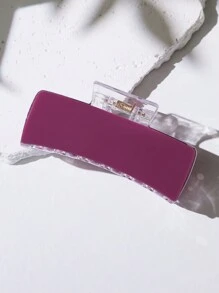 1個客製化比賽日加油隊名彩虹字體髮夾，伴娘禮物，個性化姓名髮爪，婚禮髮飾，生日禮物，派對小禮，開學季，教師禮物，可愛，Y2K，美學，給她的 - 方塊發爪 - 查看 25