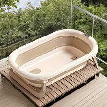 便携式折叠浴缸，专为小空间设计，易于安装，适用于家庭桑拿和热水浴，是绝佳的节日礼物选择浴室装饰秋季装饰浴室配件返校