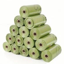 150 bolsas para excremento de perro en 10 rollos, bolsas para residuos de perro extra gruesas y resistentes 100% a prueba de fugas con aroma a lavanda, bolsas de excremento de perro.