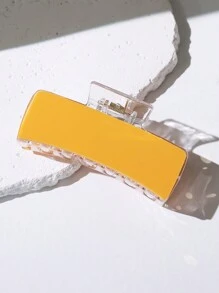 1個客製化比賽日加油隊名彩虹字體髮夾，伴娘禮物，個性化姓名髮爪，婚禮髮飾，生日禮物，派對小禮，開學季，教師禮物，可愛，Y2K，美學，給她的 - 方塊發爪 - 查看 15