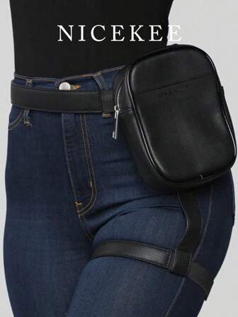 De nieuwe klassieke trendy casual heup- en beentas heeft een nisontwerp, is eenvoudig, stijlvol en veelzijdig en is draagbaar met verstelbare schouderbanden en beenzakken, geschikt voor reizen in de buitenlucht, wandelen, bergbeklimmen, kamperen en fietsen.