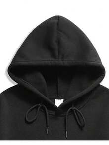 Sudadera de algodón con estampado de RENO, "PERSONALIZALA CON TÚ NOMBRE" - Negro - Ver 2