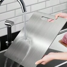 High-Quality 316 Stainless Steel Cutting Board - Rust-Resistant, Durable, Easy To Clean, Essential Kitchen Cutting Board